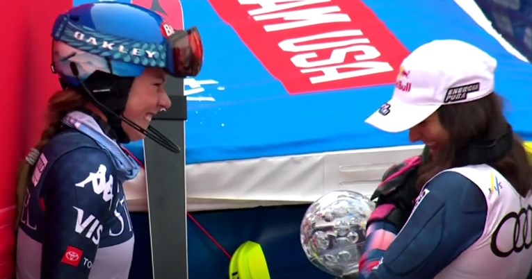 Pogledajte što je Shiffrin poručila Ljutić nakon osvajanja Malog globusa