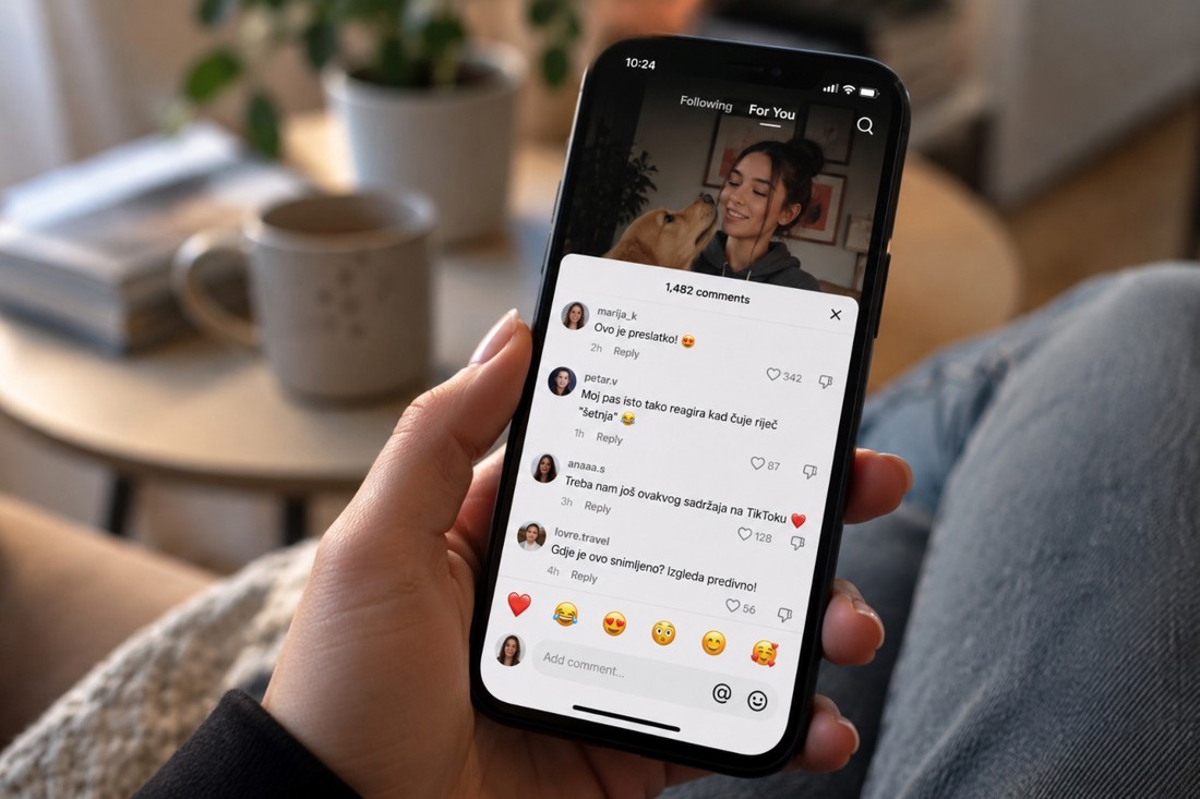TikTok uvodi veliku promjenu u komentarima, reakcije više neće biti samo tekst