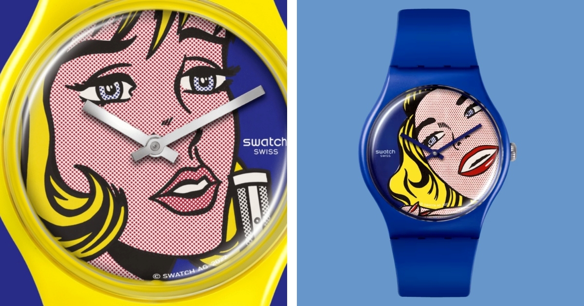 Swatch odaje počast Royu Lichtensteinu najnovijim MoMA satovima