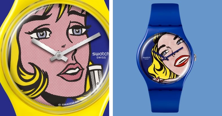 Swatch odaje počast Royu Lichtensteinu najnovijim MoMA satovima