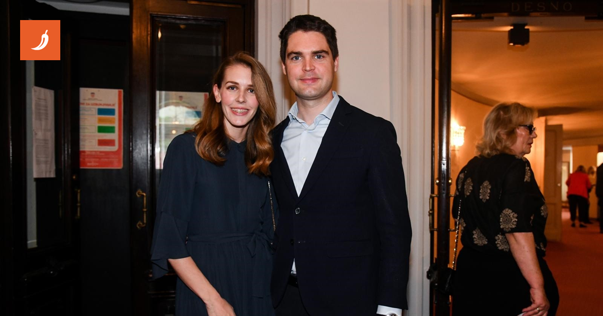 Karlo Ressler došao na premijeru predstave u HNK sa suprugom Karlom ...