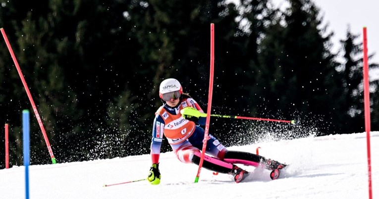 Zrinka Ljutić i Leona Popović obje pale u drugoj vožnji slaloma
