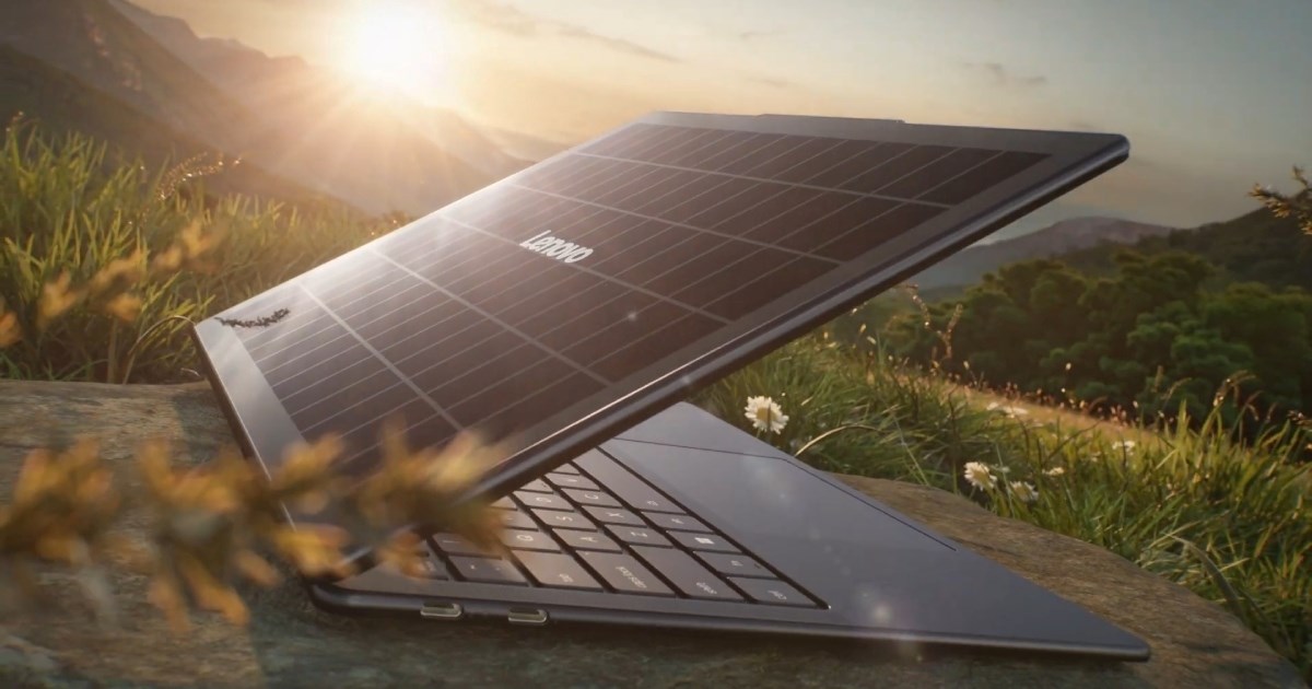 Lenovo predstavio laptop koji se puni pomoću sunčeve svjetlosti