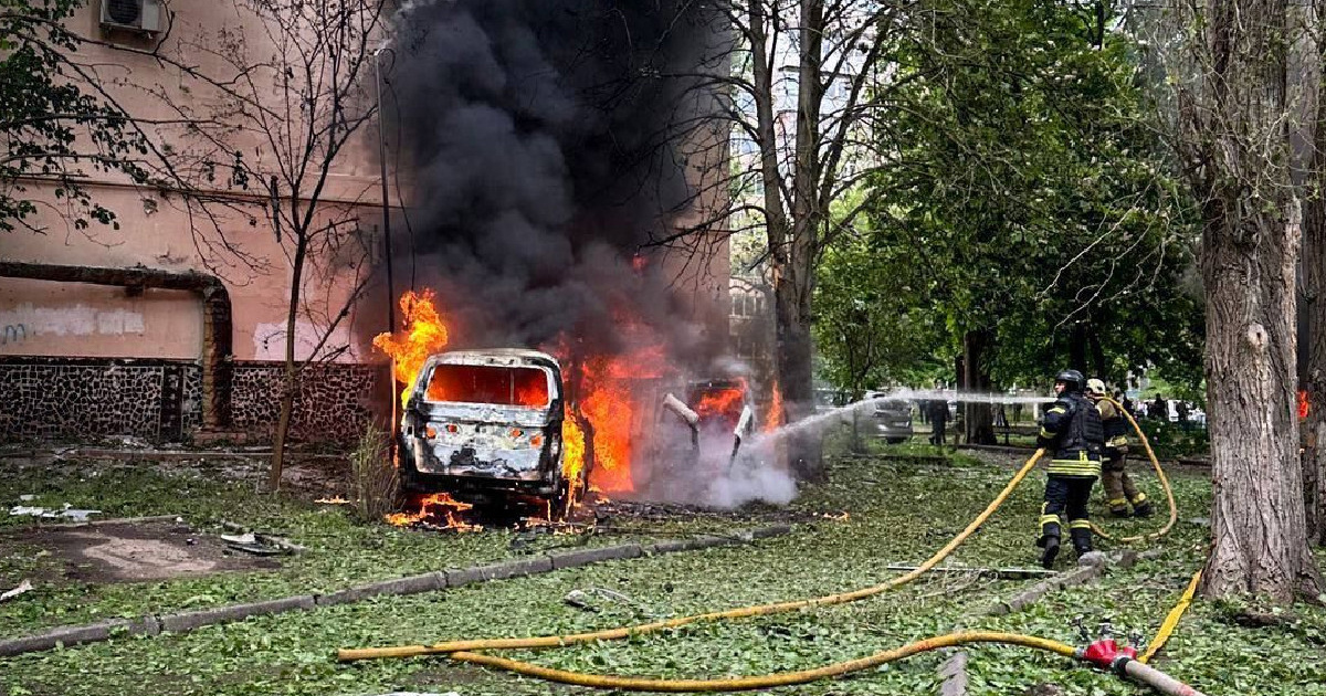 VIDEO Rusija usred dana pokrenula masovni napad dronovima na Ukrajinu