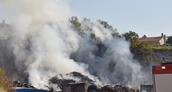 Upozorenje zbog požara u Puli vrijedi za građane koji žive u blizini odlagališta