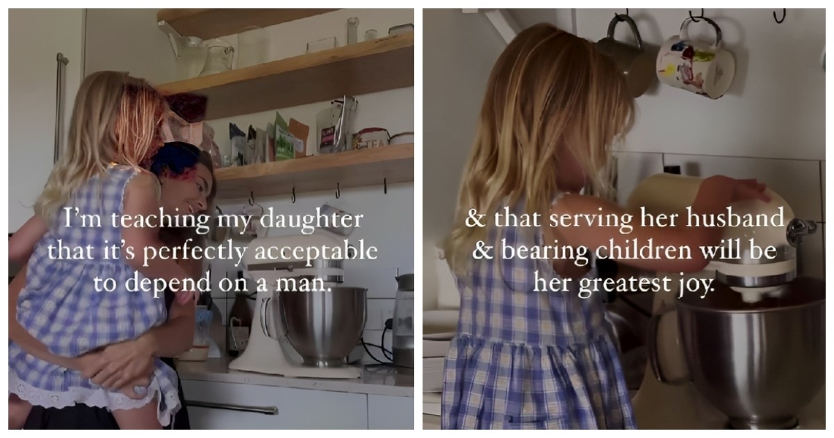 Majka uči svoju kćer da bude tradicionalna žena: "Prihvatljivo je ovisiti o muškarcu"