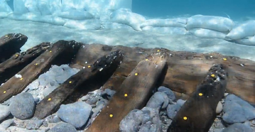 FOTO Kod otoka Ilovika pronađen antički brod star 2200 godina