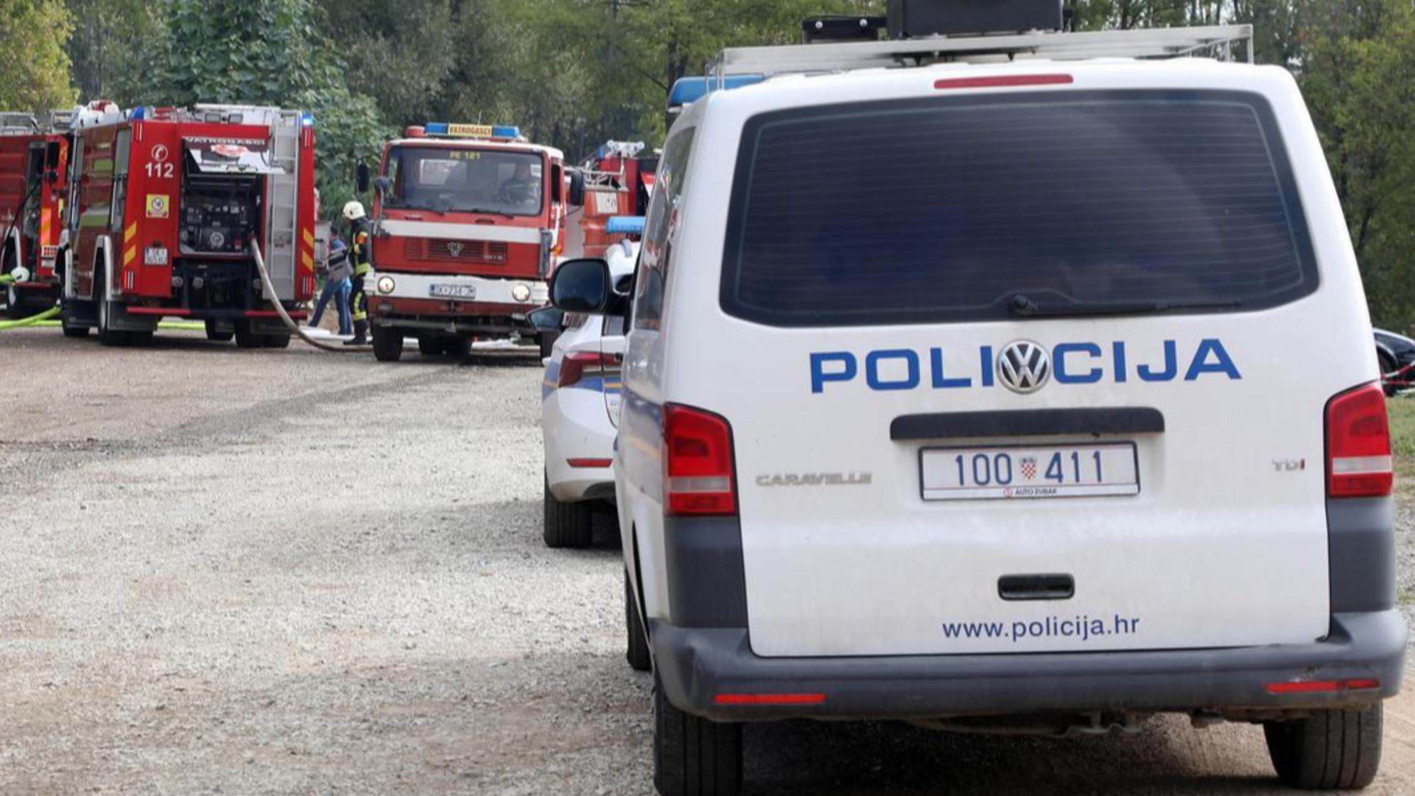 Požar kod Petrinje, pronađeno tijelo