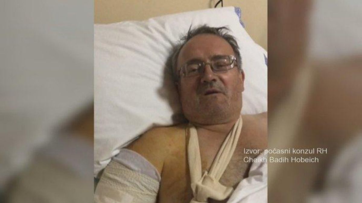 Ovo je Hrvat koji je ozlijeđen u Bejrutu: "Operacija je trajala 4 sata, dobro sam"
