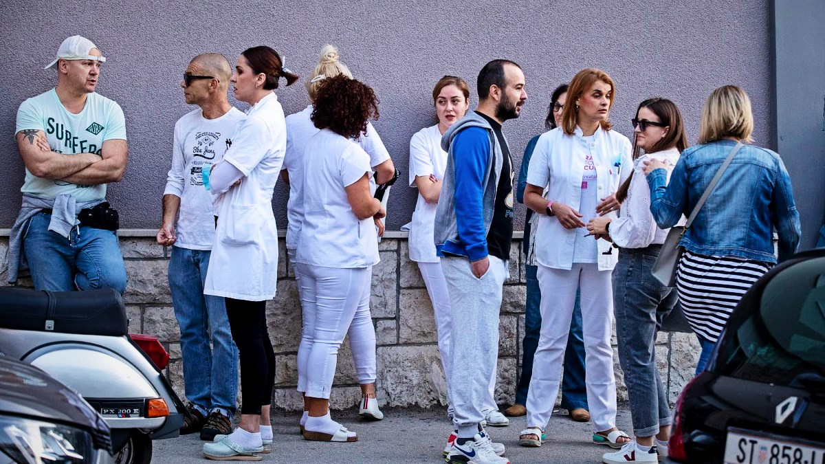 U KBC Split stigle medicinske sestre u ispomoć. Karin: Radimo nadljudskim naporima