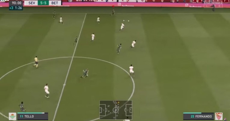 Betisova i Sevillina zvijezda igrale FIFA-u, utakmicu gledalo 60 tisuća navijača