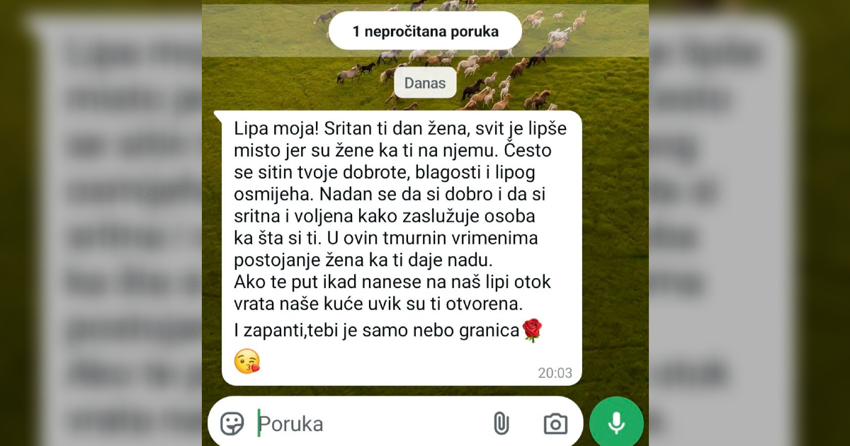 Hrvatica pokazala čestitku nesuđene svekrve za Dan žena, poruka ganula mnoge