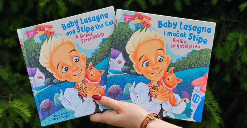 Trenutno najtraženija slikovnica Baby Lasagna i mačak Stipe u prodaji je nakon finala