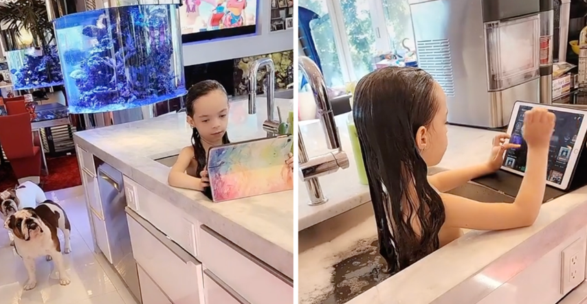 Coco Austin kupa kćer (6) u sudoperu: Radim ono što mi paše i što mi je lakše