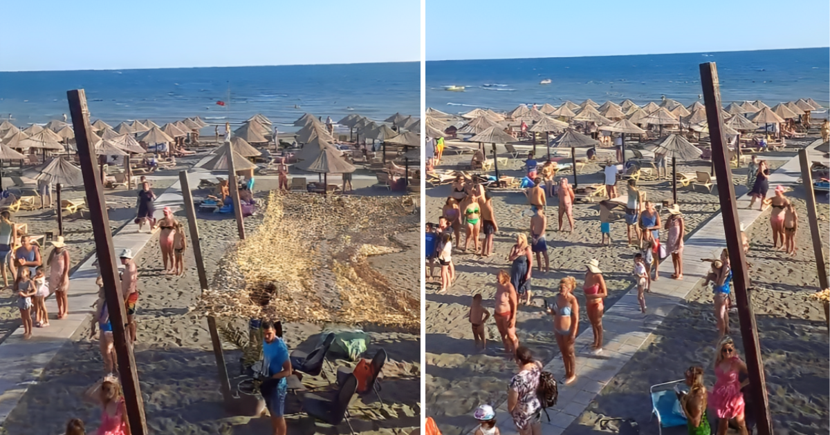 VIDEO Plažom se zaorila jugoslavenska himna, pogledajte što je uslijedilo