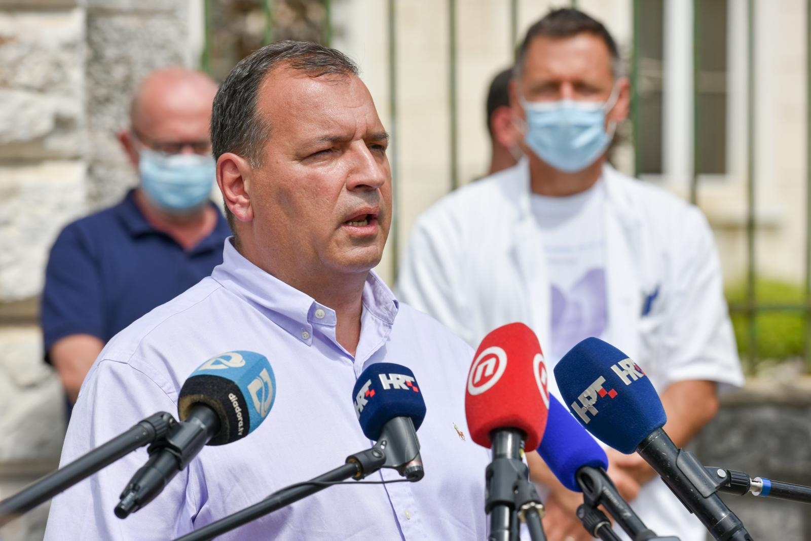 VIDEO Beroš u Zadru branio Plenkovića i zaprijetio organizatorima velikih događaja