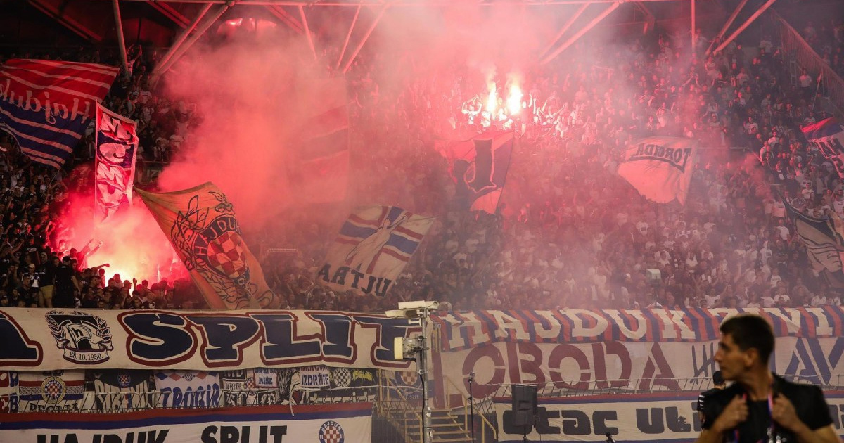 Hajduk doznao kaznu nakon divljanja Torcide protiv Ajaxa