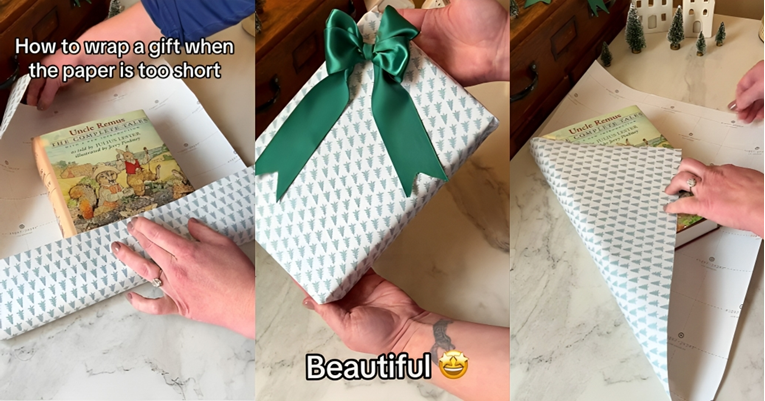 Ako niste vješti u zamatanju poklona, možda samo ne znate ovaj trik