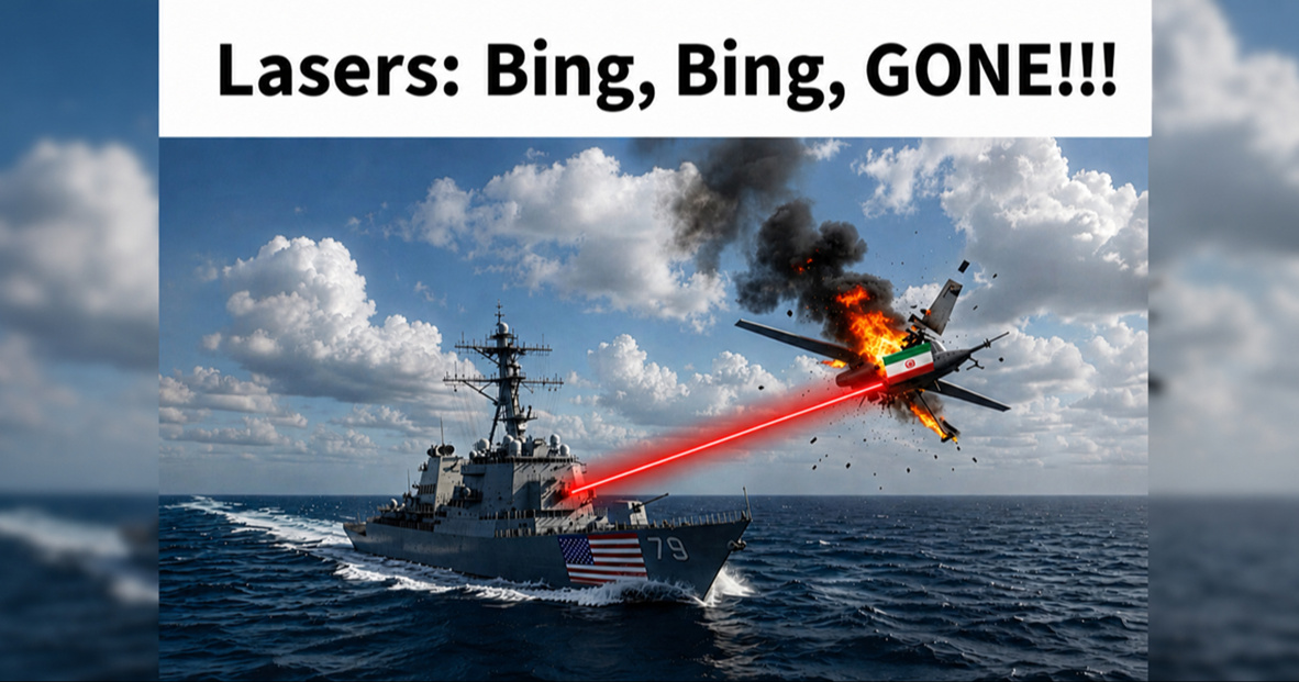 Trump objavio AI sliku: "Laseri: Bing, Bing, GOTOVO!!!"