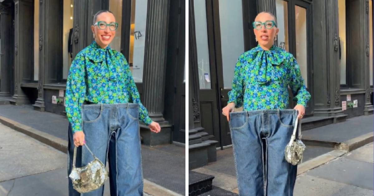 Influencerica prošetala u neobičnim trapericama - i svi se pitaju isto