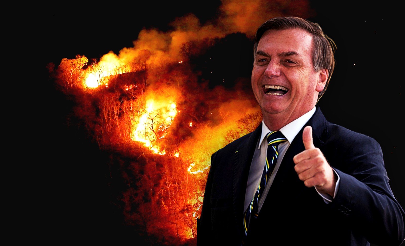 Bolsonaro tvrdi da su priče o Amazonskoj prašumi u plamenu laž