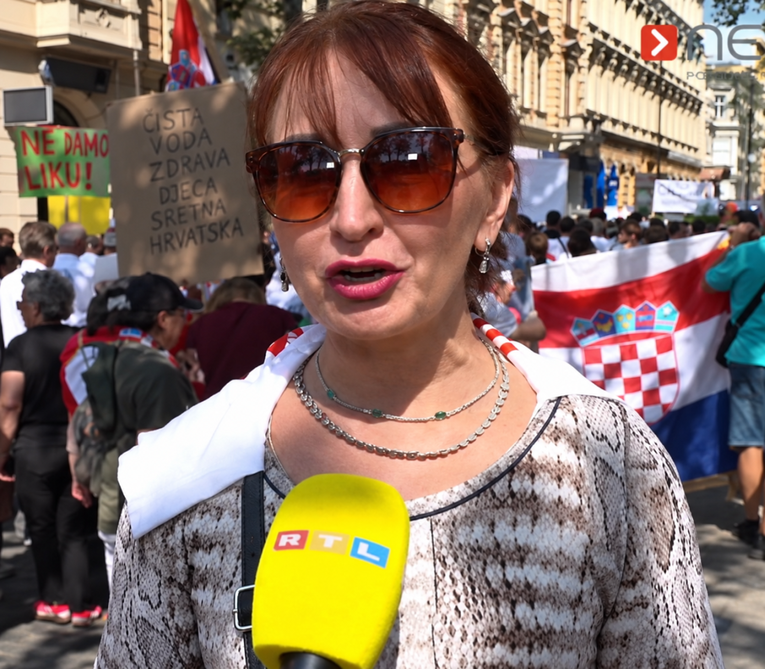 Prosvjednica: Plenković kaže da je ovo kao u Novom Sadu? Onda je on Vučić
