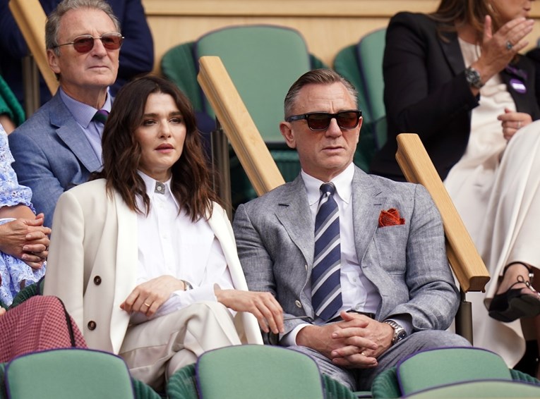 Mnogi i ne znaju da su u braku: Daniel Craig i Rachel Weisz snimljeni na Wimbledonu