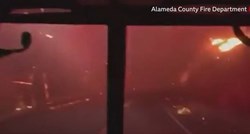 Pogledajte kako izgleda vožnja vatrogasaca kroz golemi požar u Kaliforniji