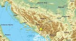 Novi potres u Hercegovini, osjetio se i na jugu Hrvatske