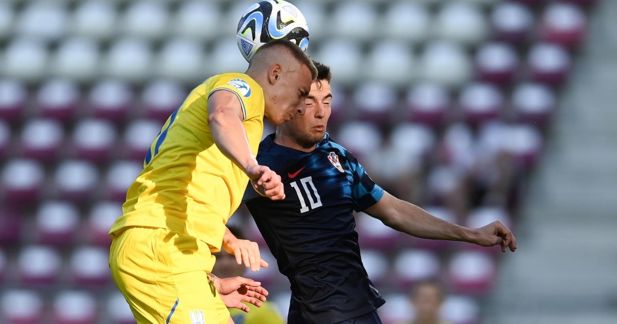 U-21 UKRAJINA - HRVATSKA 2:0 Mlada hrvatska reprezentacija izgubila na otvaranju Eura