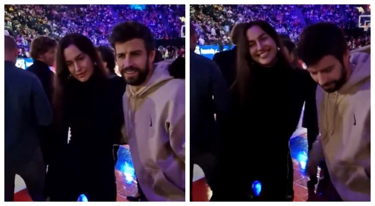 Gerard Pique snimljen s bivšom djevojkom Cristiana Ronalda, bili su na NBA utakmici