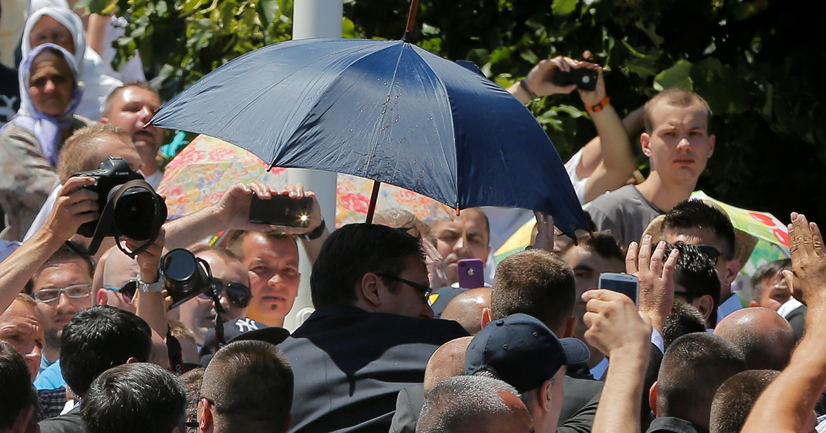 Vučić: Ponosan sam što sam prije deset godina otišao u Potočare