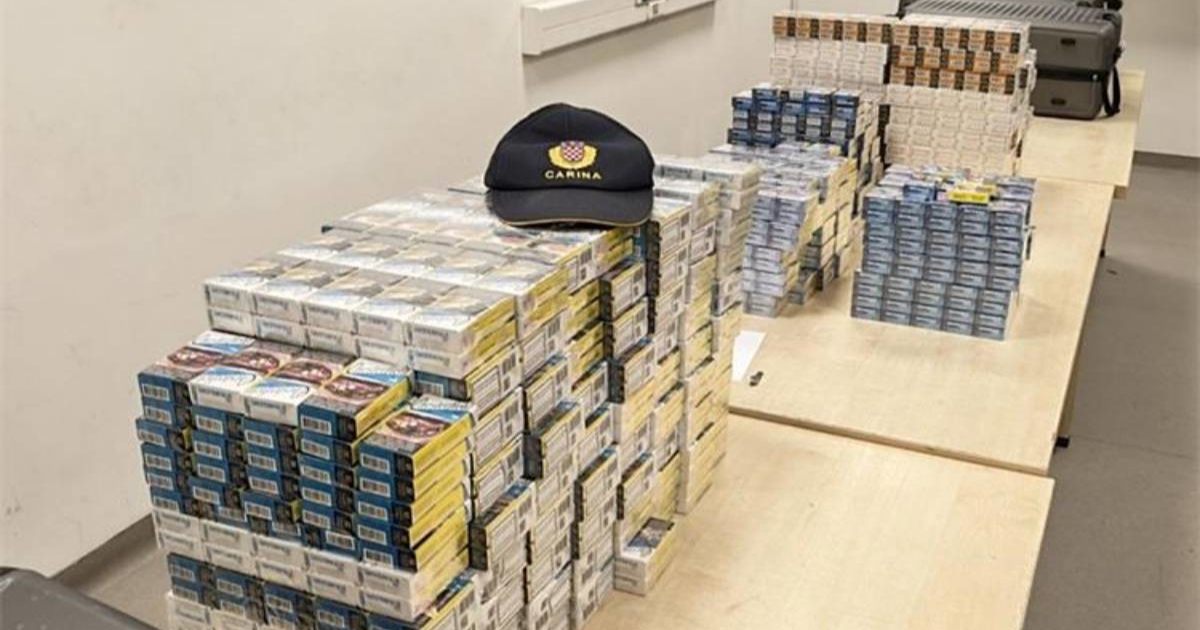 U Slavonskom Brodu strani državljanin pokušao prošvercati 39.100 cigareta s Kosova