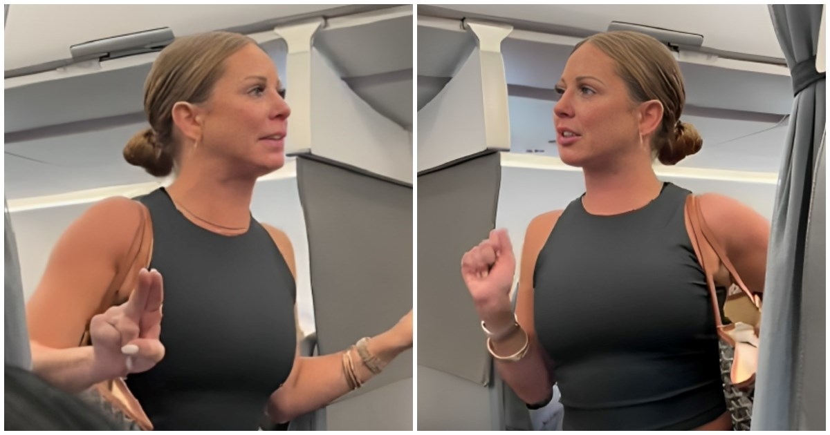 Žena koja je tvrdila da putnik u avionu nije stvaran iznenadila fotkom u bikiniju