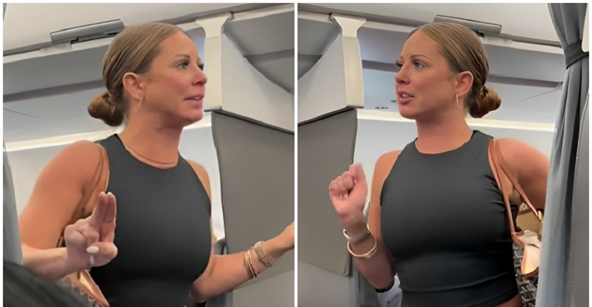 Žena koja je tvrdila da putnik u avionu nije stvaran iznenadila fotkom u bikiniju