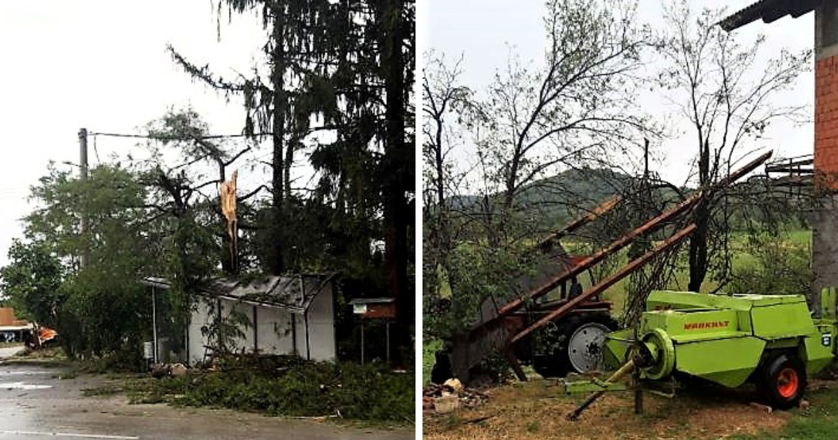 Vatrogasci i dalje saniraju posljedice nevremena kod Karlovca, dobili 400 dojava