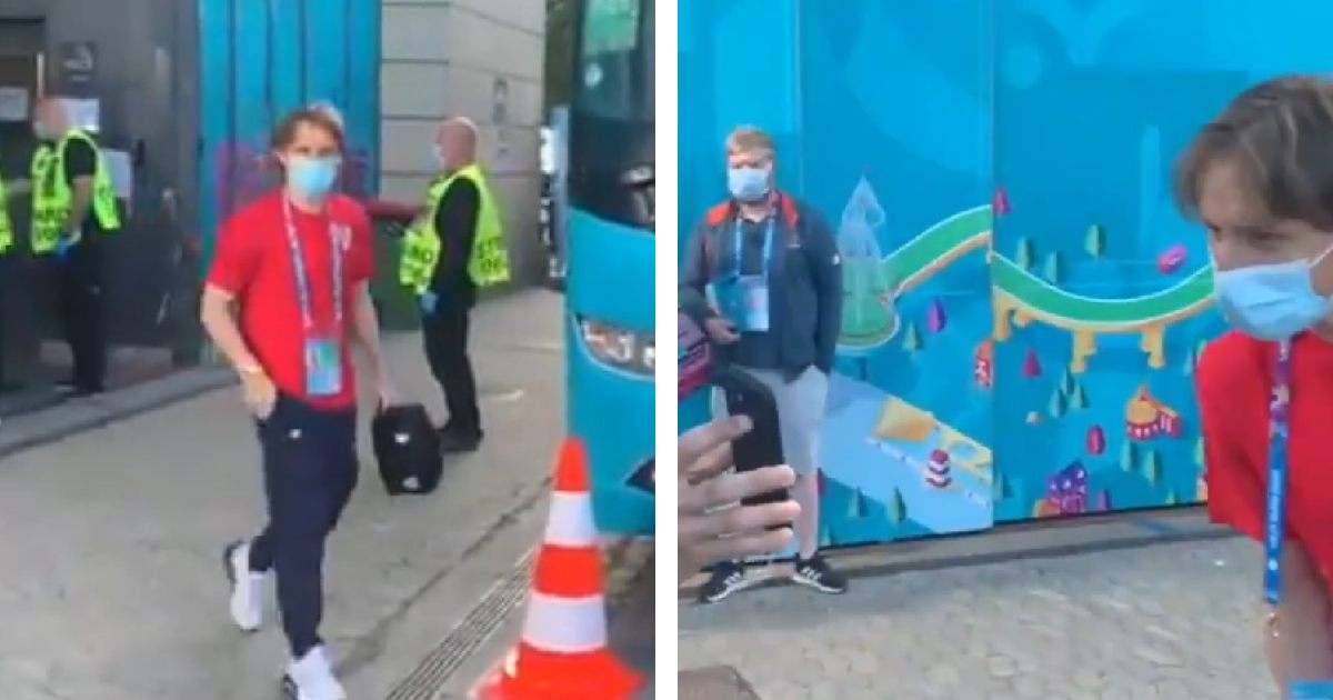Španjolski novinar pokazao je Modriću sliku. Pogledajte njegovu reakciju