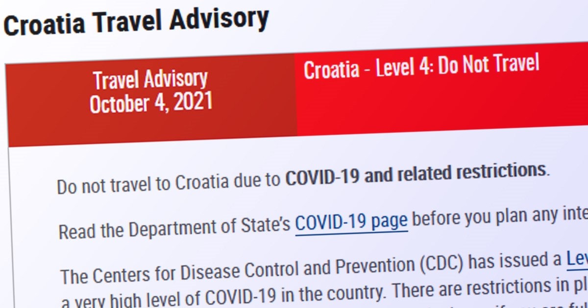 State Department Amerikancima: Izbjegavajte putovanja u Njemačku, Dansku, Hrvatsku...