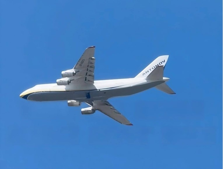VIDEO Antonov letio iznad Kijeva prvi put od početka rata