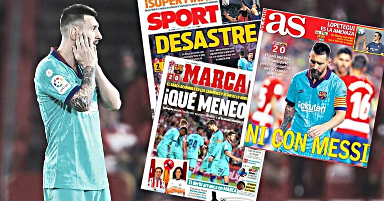 "Katastrofa kluba bez duše", "Ni Messi nije mogao počistiti ovaj nered"