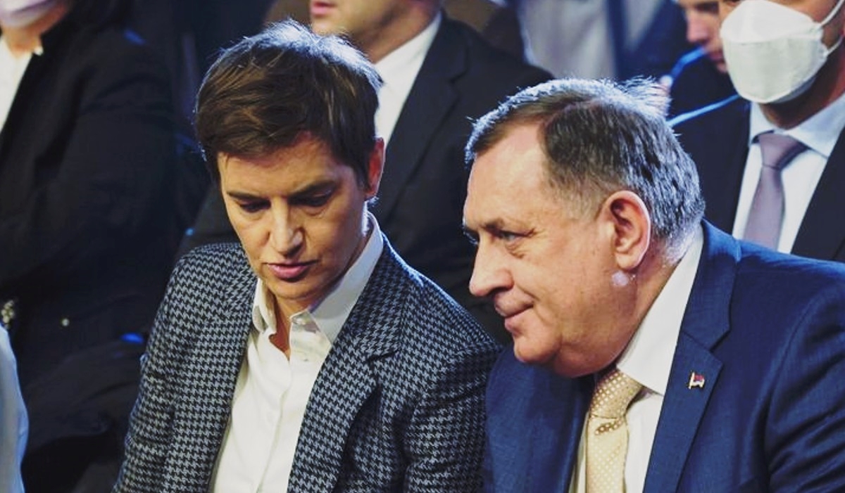 Dodik BiH usporedio s "ustaškom državom", Brnabić ga podržala