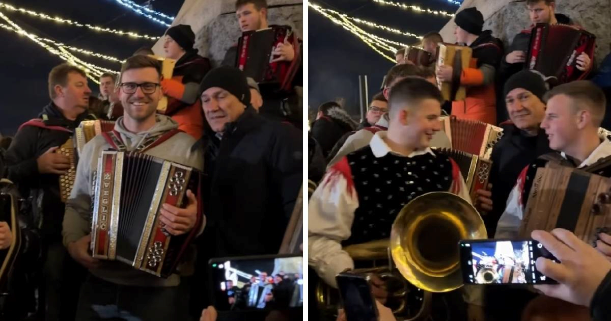 VIDEO Ljubljana zabranila trubače. Janša objavio video s harmonikašima