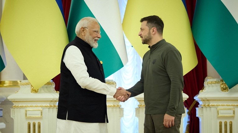 Indijski premijer se sastao sa Zelenskim u Kijevu. Tražio da pregovara s Rusijom