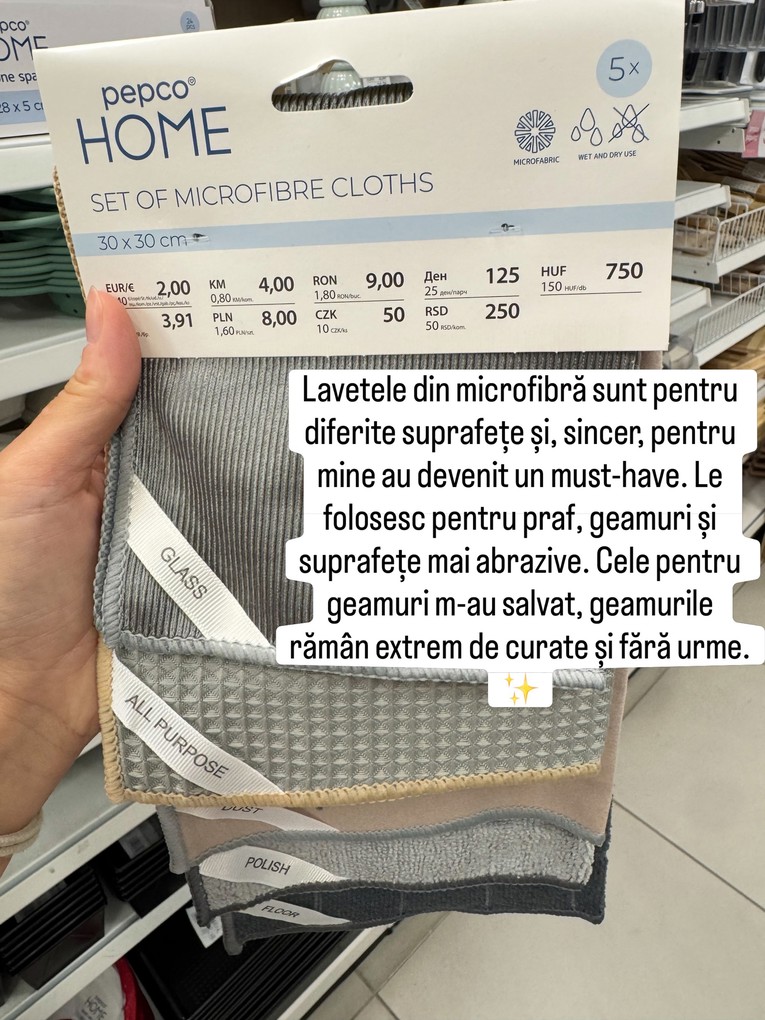 Krpe za čišćenje iz Pepca postale su hit: "Ne treba vam ni sredstvo, samo voda"