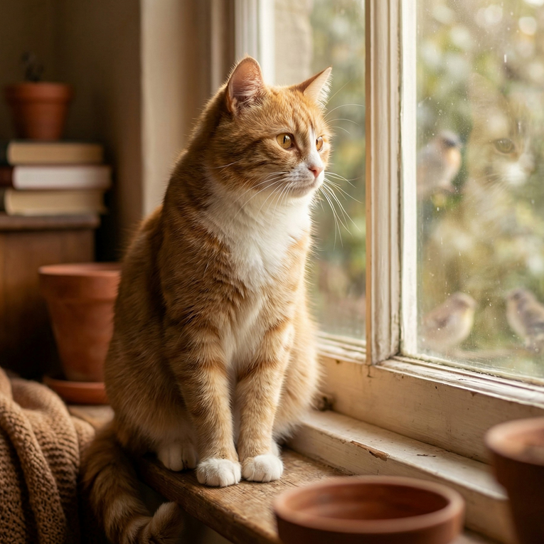 Zašto mačke vole gledati kroz prozor?