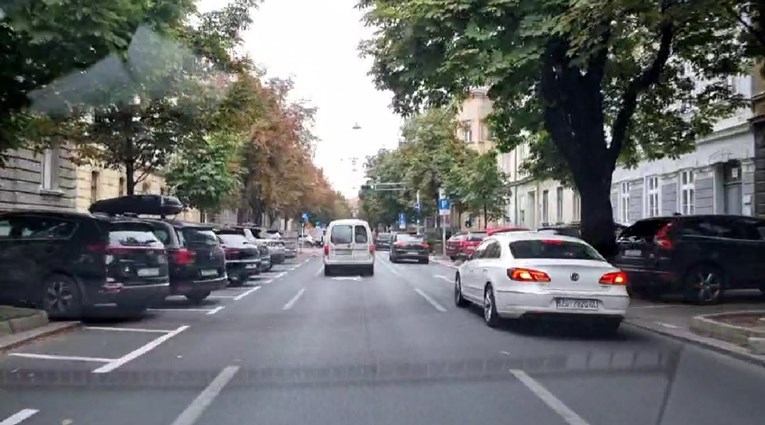 VIDEO Vozili smo se centrom Zagreba, umjesto prometne trake stavili biciklističku