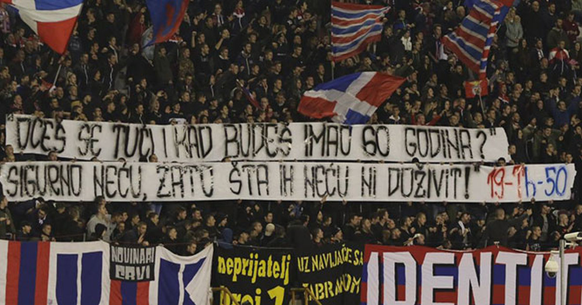 Torcida posvetila poruku legendarnom navijaču, razlog je jako zanimljiv