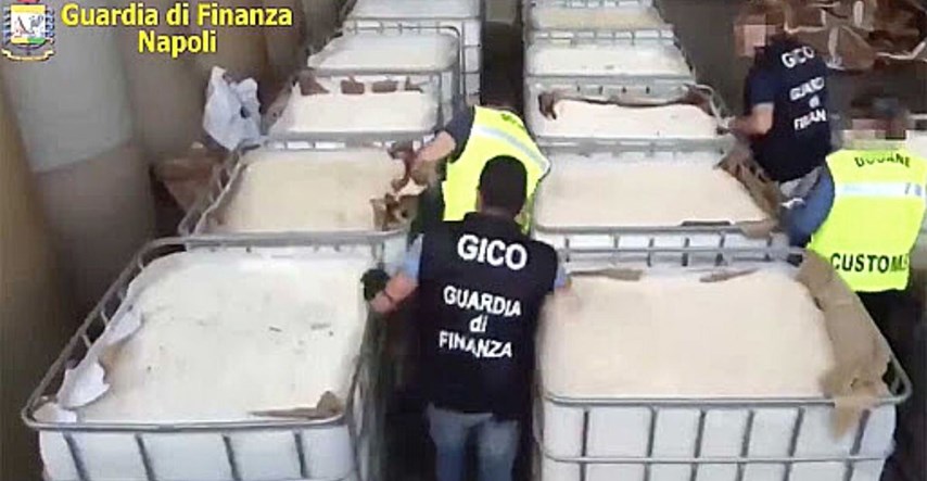 U Italiji rekordna zapljena droge, našli 14 tona amfetamina vrijednog milijardu eura