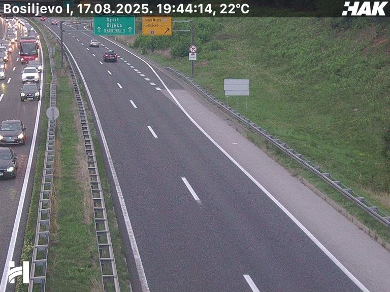 Gužva na A1, kod Bosiljeva kolona duga 6 kilometara