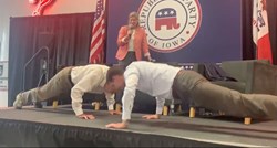 Republikanski senatori u bizarnom videu radili sklekove, ljudi im se rugaju